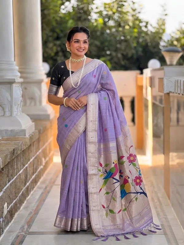 Women_Cotton_Silk_Saree_With_Unstitched_Blouse_Piece