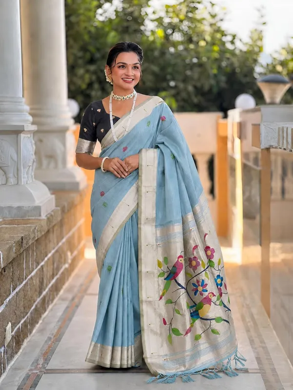 Women_Cotton_Silk_Saree_With_Unstitched_Blouse_Piece