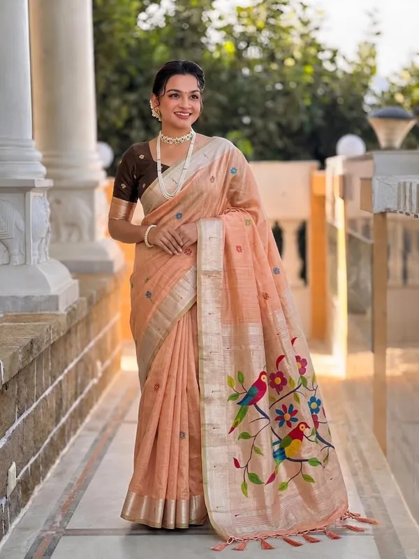 Women_Cotton_Silk_Saree_With_Blouse_Piece