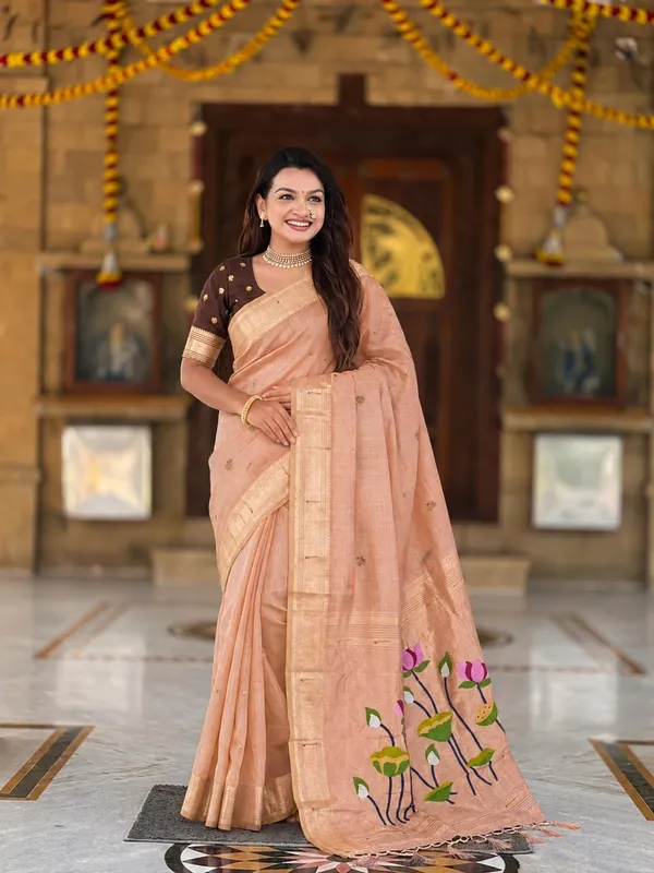 Cotton_Saree_With_Blouse_Piece
