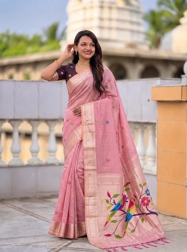 Women_Cotton_Silk_Saree_With_Unstitched_Blouse_Piece