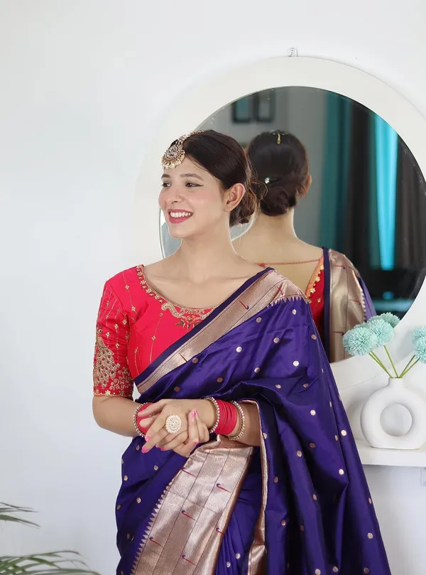 Paithani_Silk_Saree_With_Unstitched_Blouse_Piece