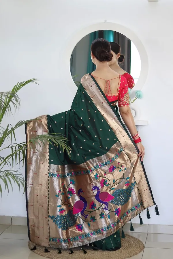 Women_Paithani_Silk_Saree_With_Unstitched_Blouse_Piece