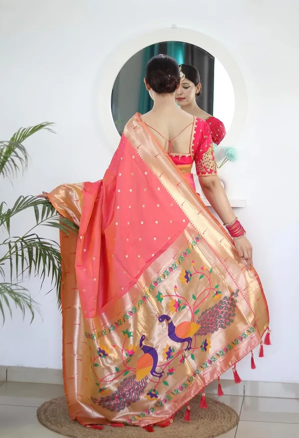 Paithani_Silk_Saree_With_Unstitched_Blouse_Piece