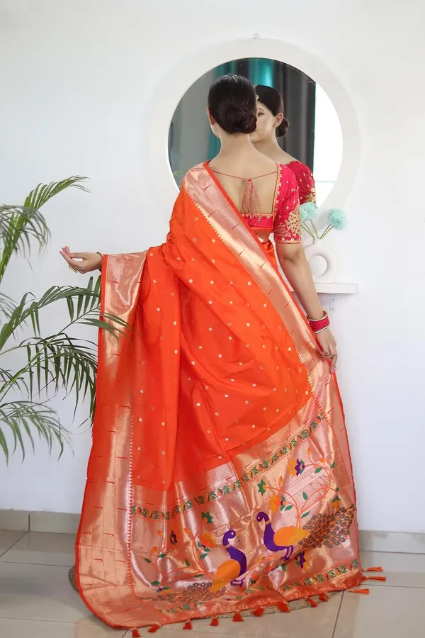 Paithani_Silk_Saree_With_Unstitched_Blouse_Piece