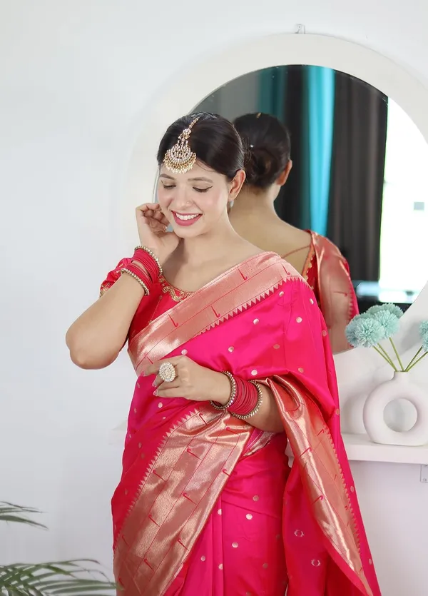 Paithani_Silk_Saree_With_Unstitched_Blouse_Piece
