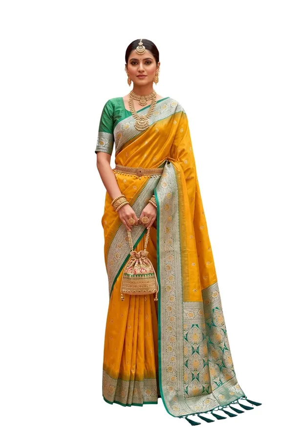 Silk_Saree_With_Zari_Weaving_And_Blouse_Piece