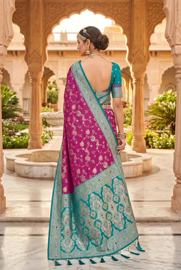 Banarasi_Silk_Saree_With_Blouse_Piece