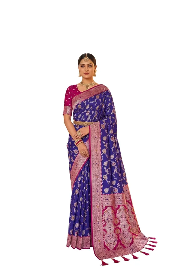 Banarasi_Silk_Saree_With_Blouse_Piece