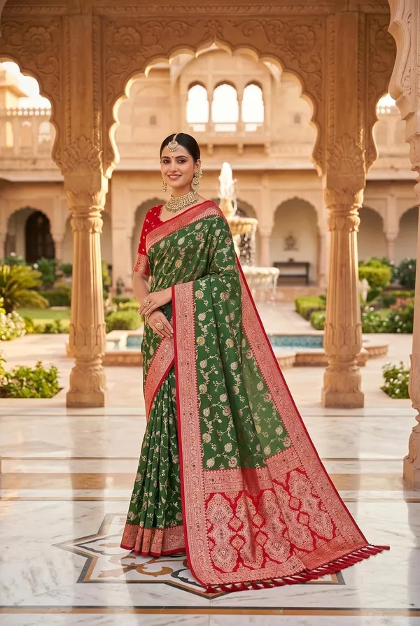 Banarasi_Silk_Saree_With_Blouse_Piece