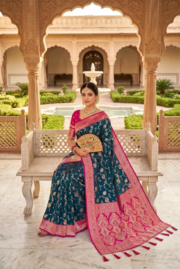 Banarasi_Silk_Saree_With_Blouse_Piece