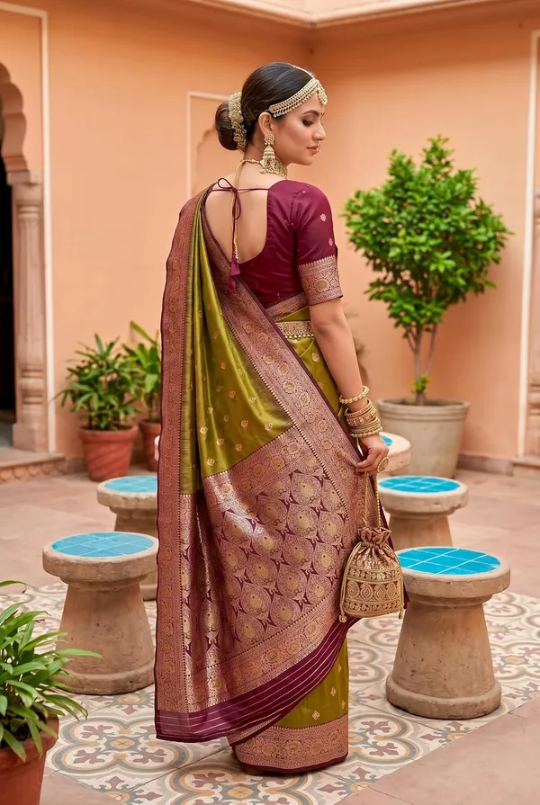 Silk_Saree_With_Zari_Weaving_And_Blouse_Piece