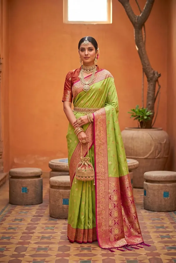 Silk_Saree_With_Zari_Weaving_And_Unstitched_Blouse_Piece