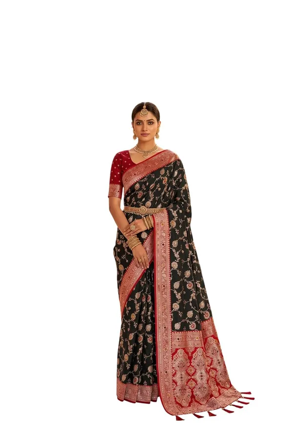 Banarasi_Silk_Saree_With_Unstitched_Blouse_Piece
