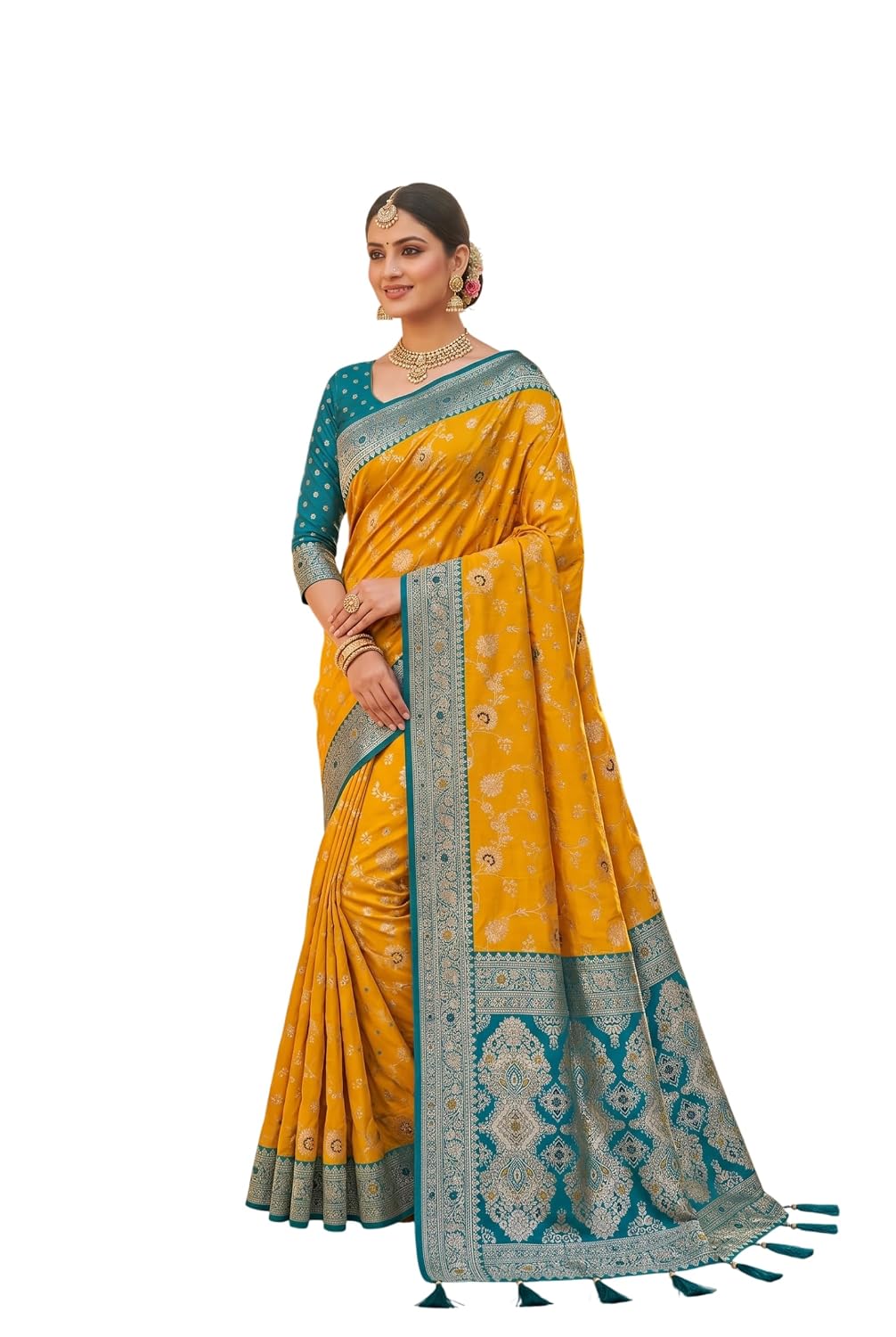 Banarasi_Silk_Saree_With_Blouse_Piece