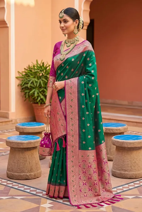 Silk_Saree_With_Blouse_Piece