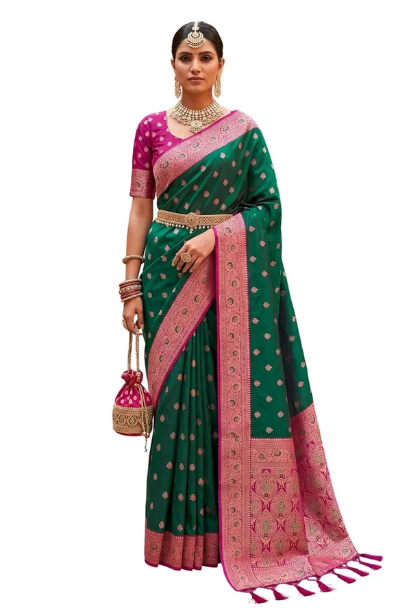 Silk_Saree_With_Blouse_Piece