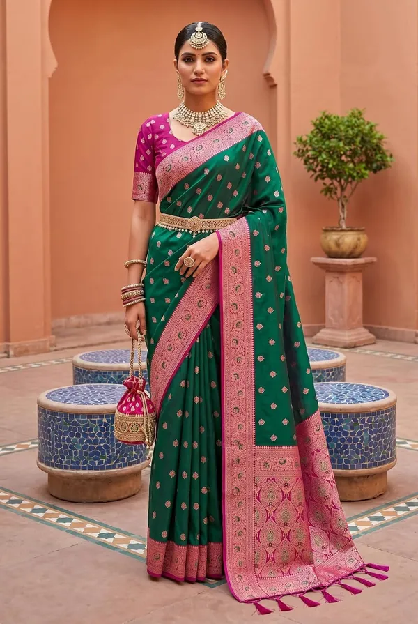 Silk_Saree_With_Blouse_Piece
