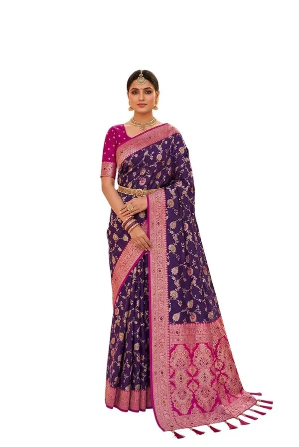 Banarasi_Silk_Saree_With_Blouse_Piece