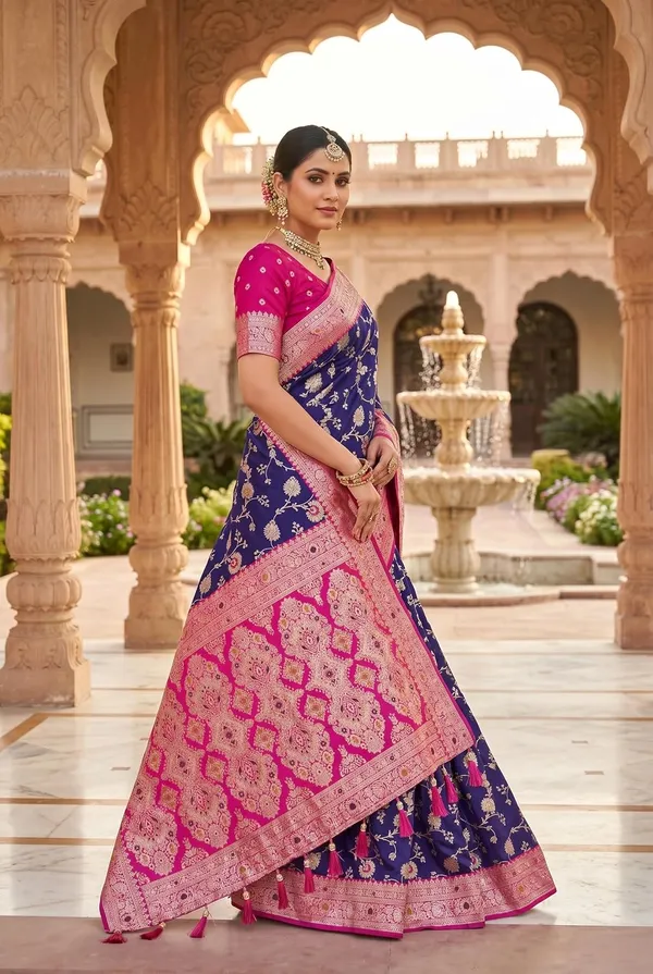Banarasi_Silk_Saree_With_Blouse_Piece