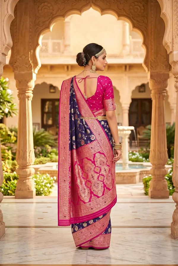 Banarasi_Silk_Saree_With_Blouse_Piece
