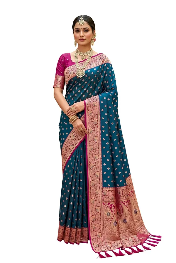 Silk_Saree_With_Blouse_Piece