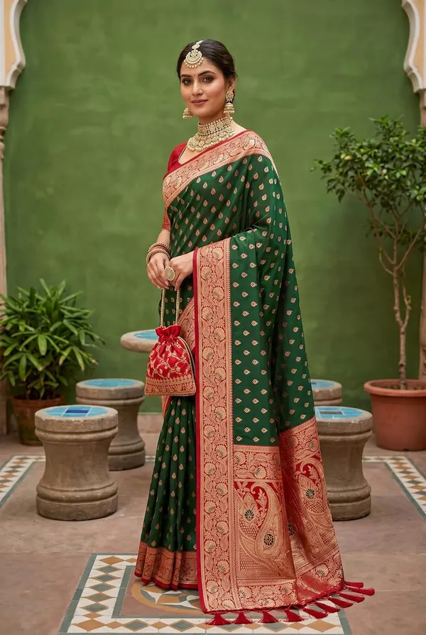 Silk_Saree_With_Blouse_Piece