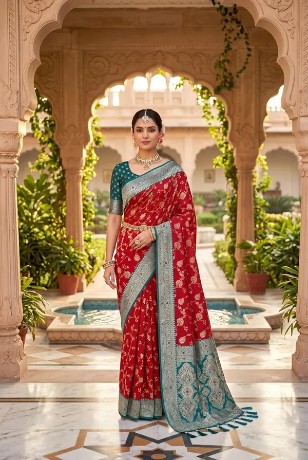 Banarasi_Silk_Saree_With_Blouse_Piece