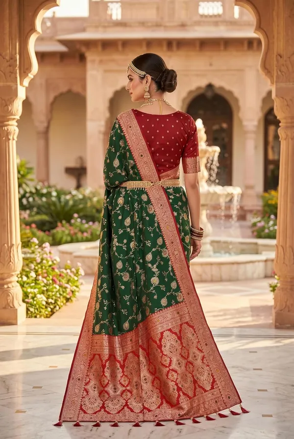 Banarasi_Silk_Saree_With_Blouse_Piece