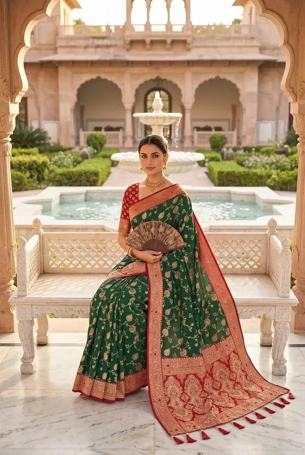 Banarasi_Silk_Saree_With_Blouse_Piece