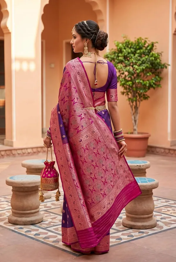 Silk_Saree_With_Zari_Weaving_And_Unstitched_Blouse_Piece