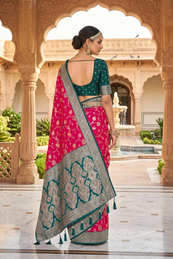 Banarasi_Silk_Saree_With_Unstitched_Blouse_Piece