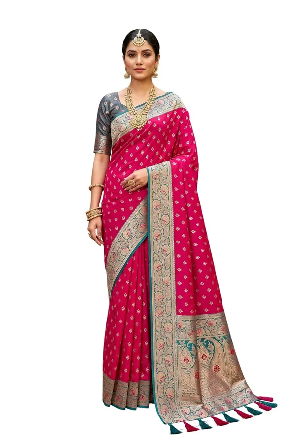 Silk_Saree_With_Zari_Weaving_And_Blouse_Piece