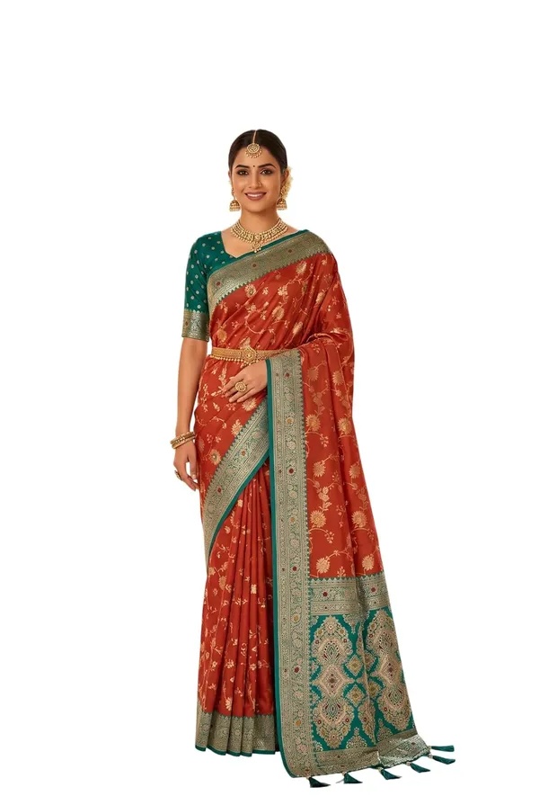 Banarasi_Silk_Saree_With_Blouse_Piece