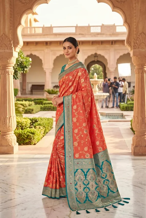 Banarasi_Silk_Saree_With_Blouse_Piece