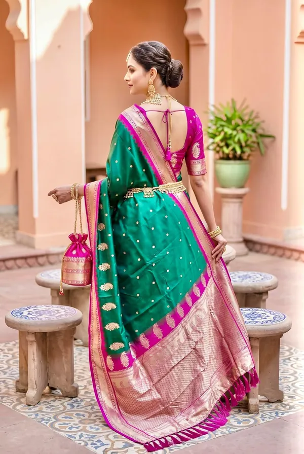 Silk_Saree_With_Blouse_Piece