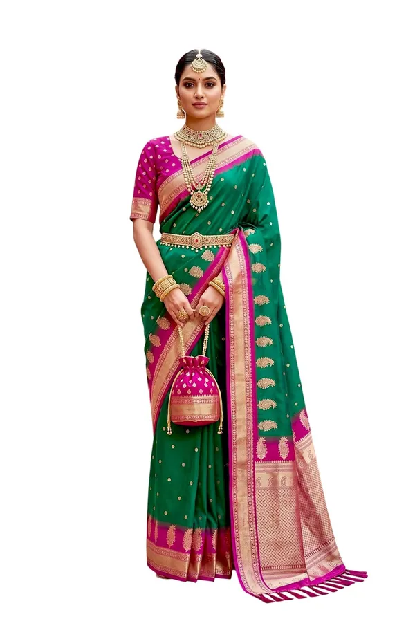 Silk_Saree_With_Blouse_Piece