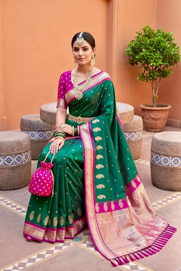 Silk_Saree_With_Blouse_Piece