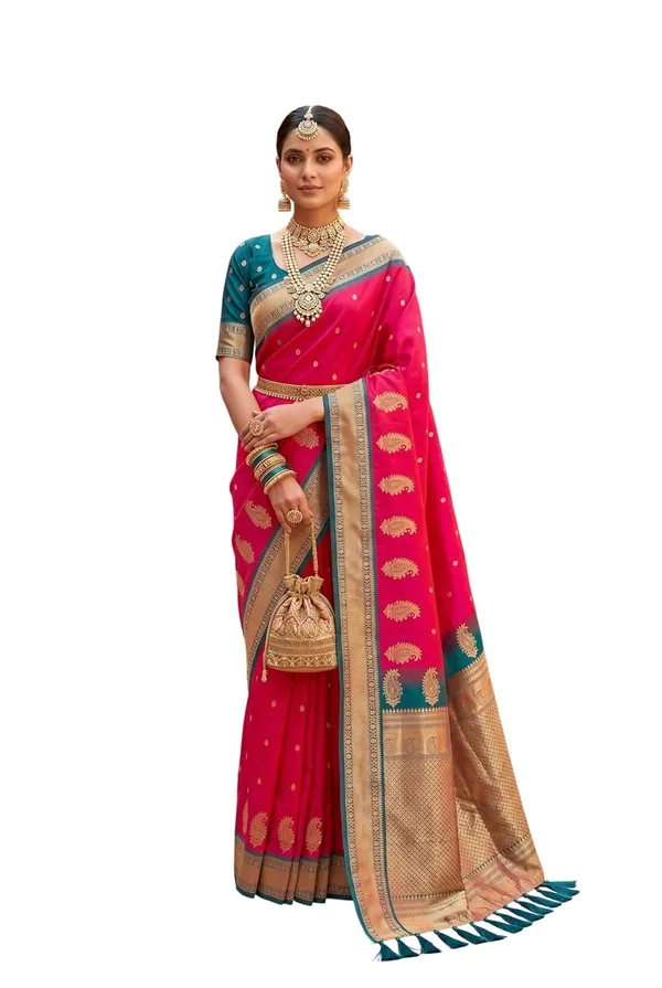 Silk_Saree_With_Blouse_Piece