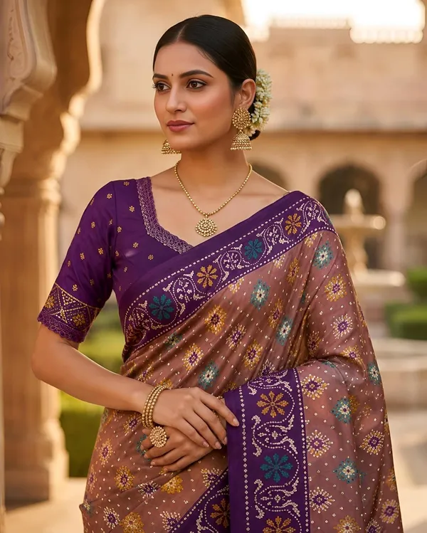 Patola_Silk_Saree_With_Blouse_Piece