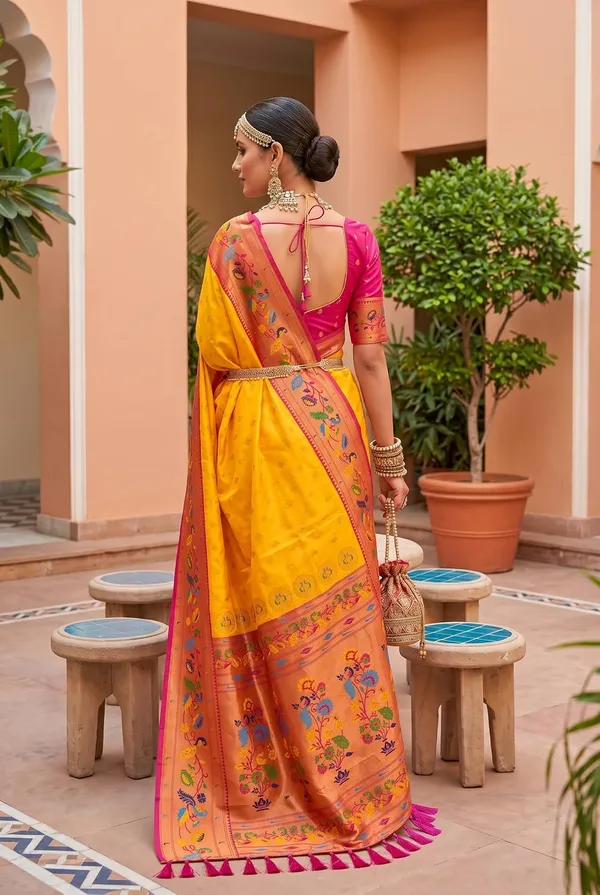 Paithani_Silk_Saree_With_Blouse_Piece