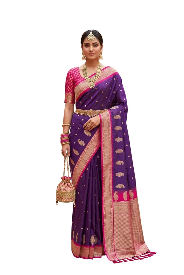 Silk_Saree_With_Blouse_Piece
