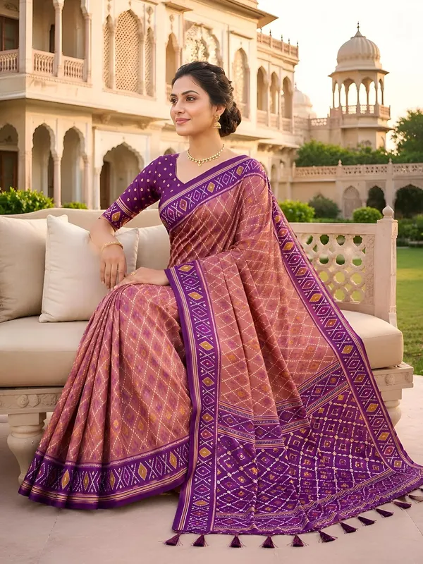 Patola_Silk_Saree_With_Blouse_Piece