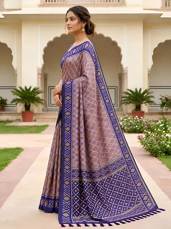 Patola_Silk_Saree_With_Blouse_Piece