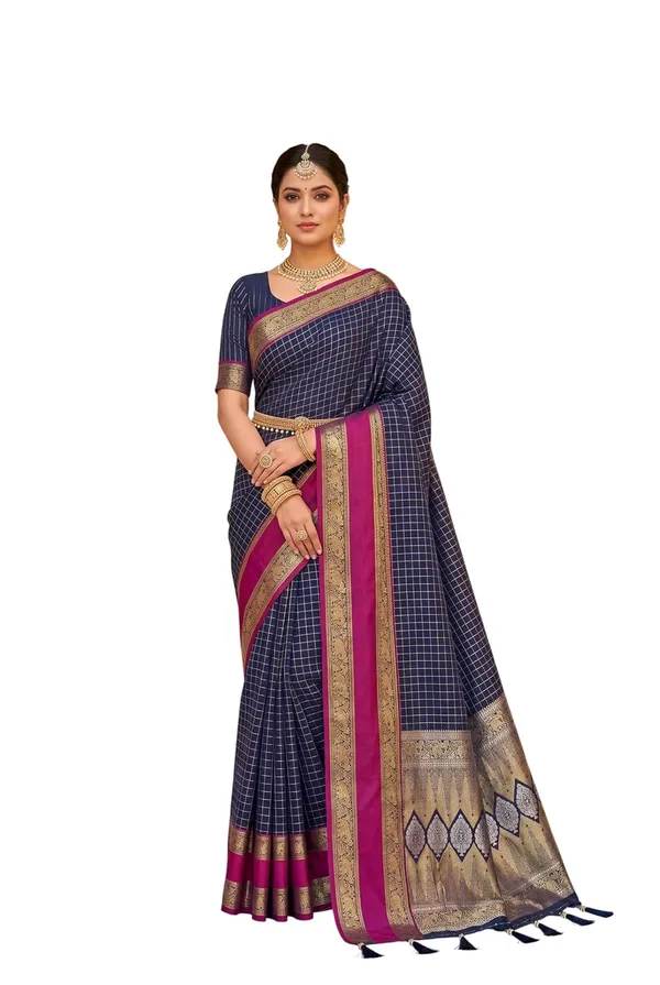 Silk_Saree_With_Blouse_Piece