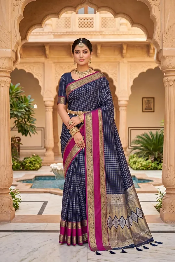 Silk_Saree_With_Blouse_Piece