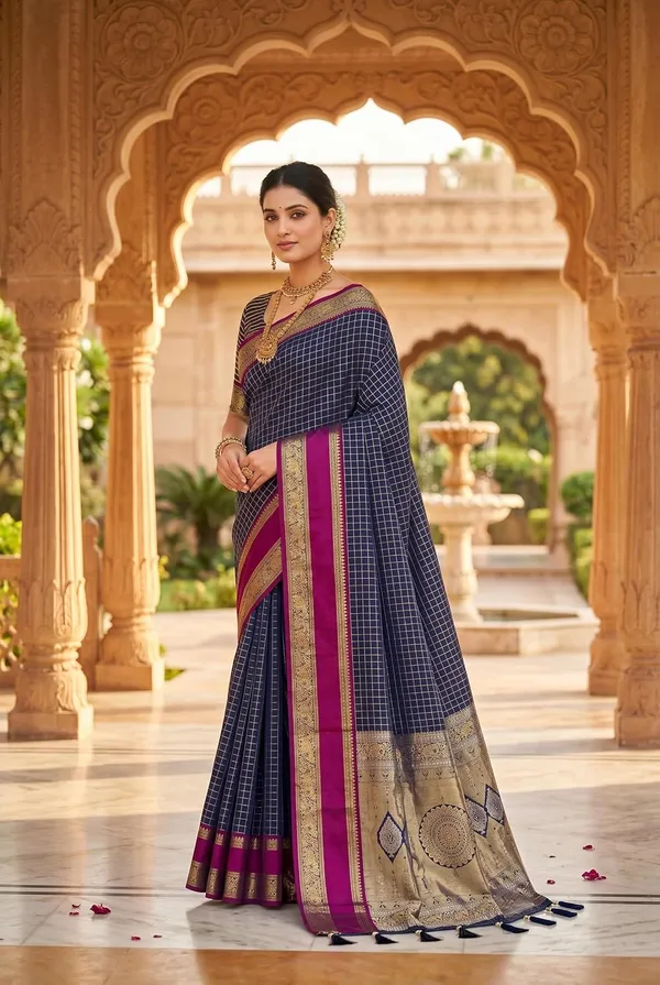 Silk_Saree_With_Blouse_Piece