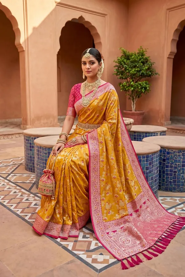 Banarasi_Silk_Saree_With_Zari_Weaving