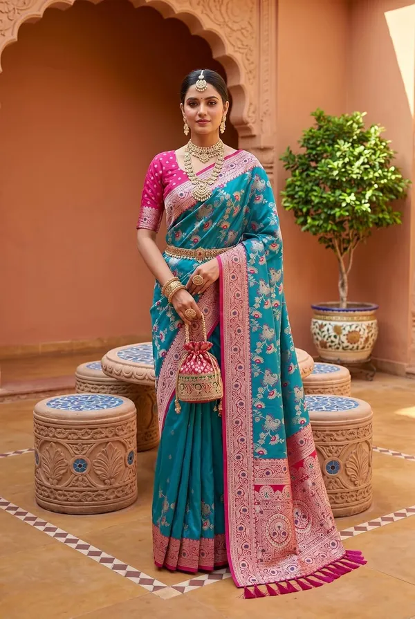 Banarasi_Silk_Saree_With_Zari_Weaving