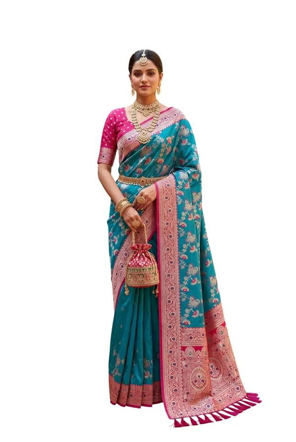 Banarasi_Silk_Saree_With_Zari_Weaving